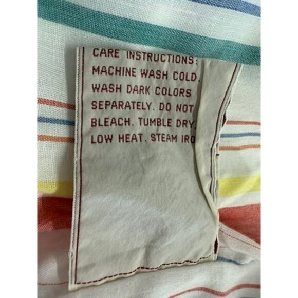 "AMERICAN EAGLE OUTFITTER'S" VTG White Cotton Blend Women's SZ S 80's Jacket - Picture 13 of 15